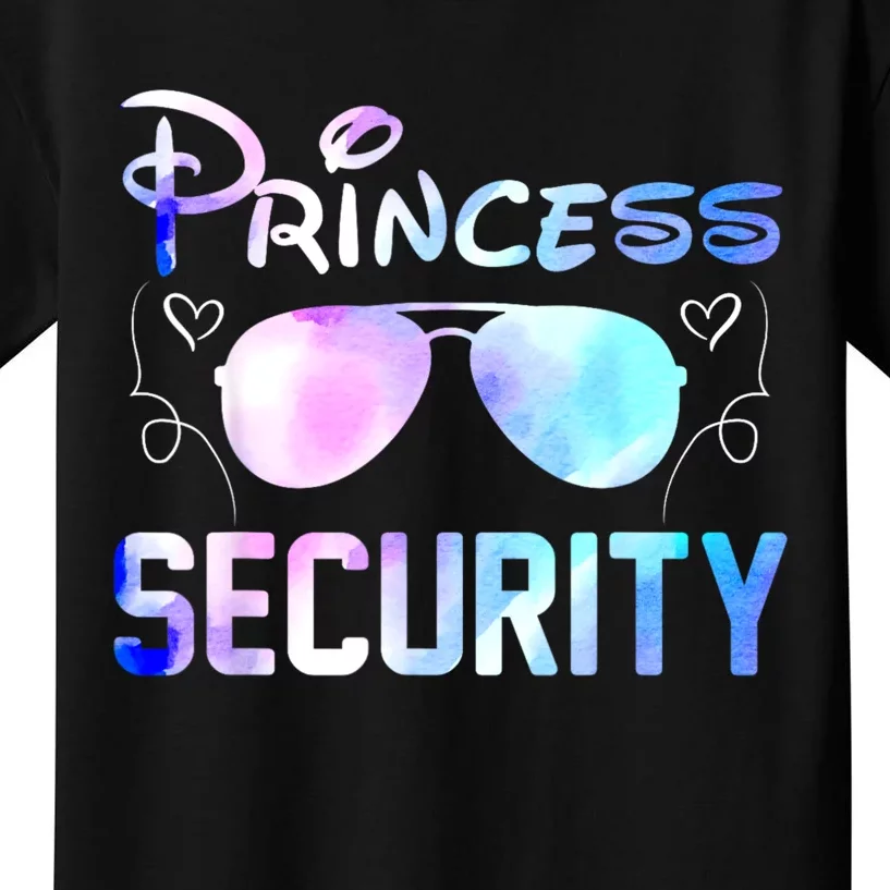 Princess Security Perfects Art For Dad Or Boyfriend Kids T-Shirt