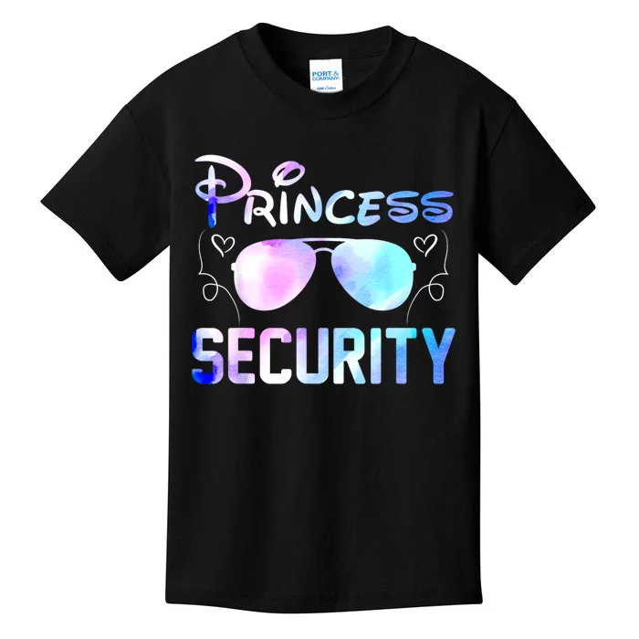 Princess Security Perfects Art For Dad Or Boyfriend Kids T-Shirt