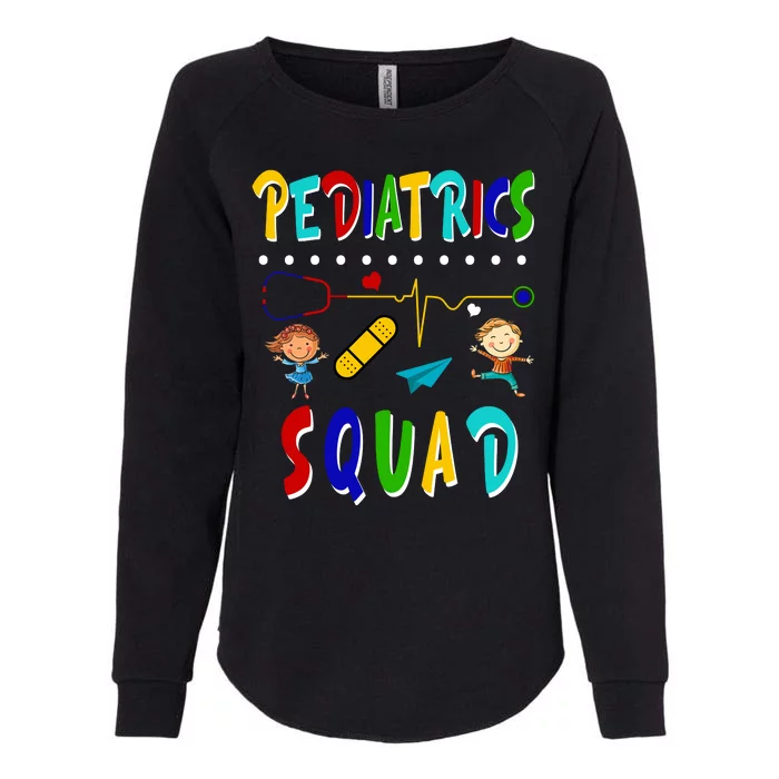 Pediatrics Squad Womens California Wash Sweatshirt