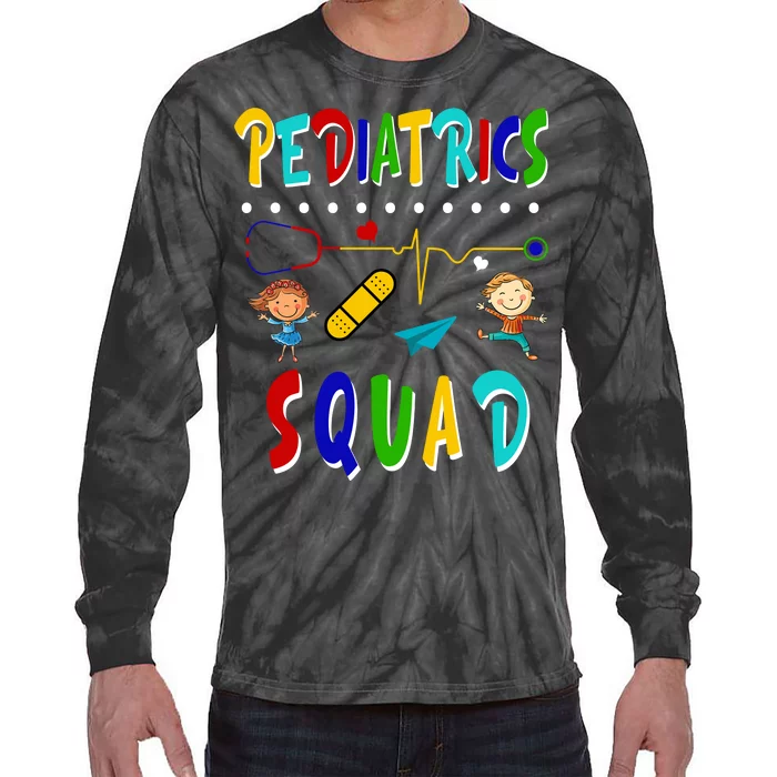 Pediatrics Squad Tie-Dye Long Sleeve Shirt