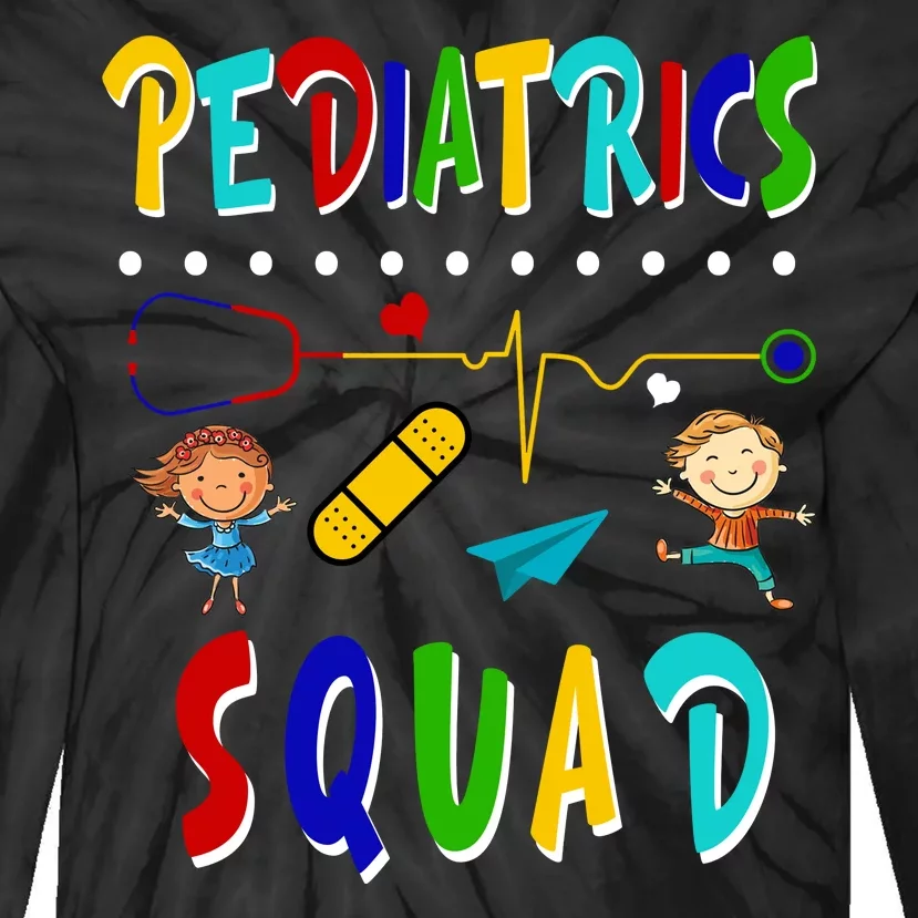 Pediatrics Squad Tie-Dye Long Sleeve Shirt