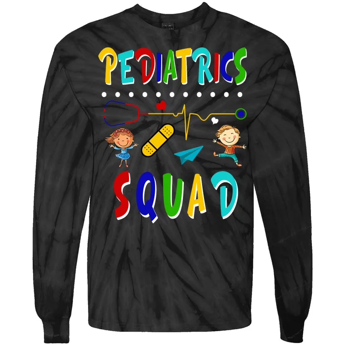 Pediatrics Squad Tie-Dye Long Sleeve Shirt