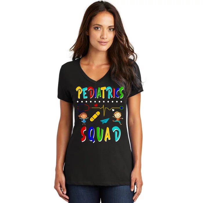 Pediatrics Squad Women's V-Neck T-Shirt