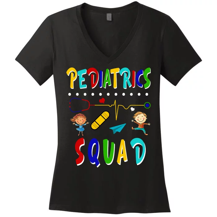 Pediatrics Squad Women's V-Neck T-Shirt