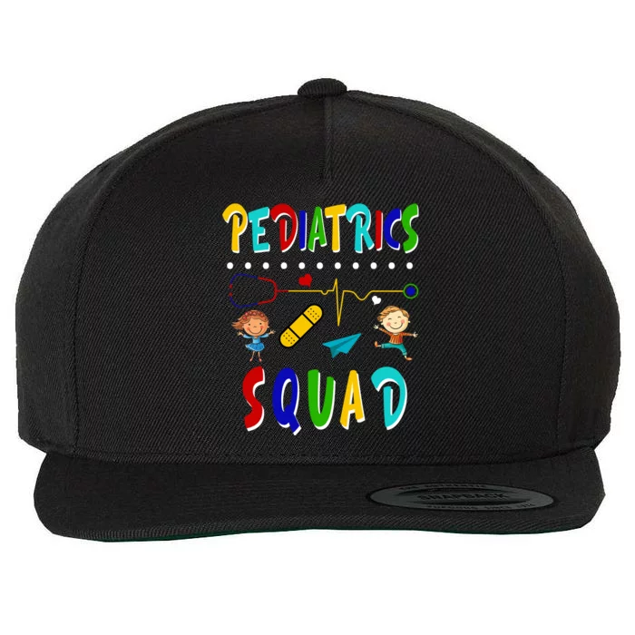 Pediatrics Squad Wool Snapback Cap