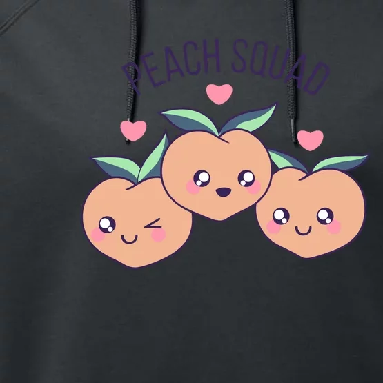 Peach Squad Performance Fleece Hoodie