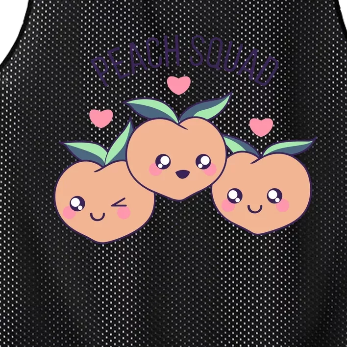 Peach Squad Mesh Reversible Basketball Jersey Tank