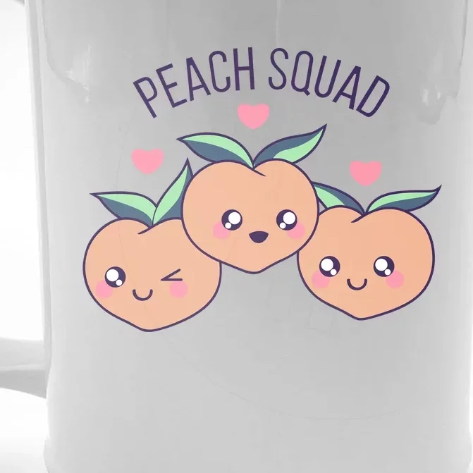 Peach Squad Front & Back Beer Stein