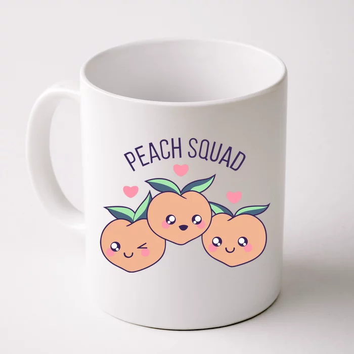 Peach Squad Front & Back Coffee Mug