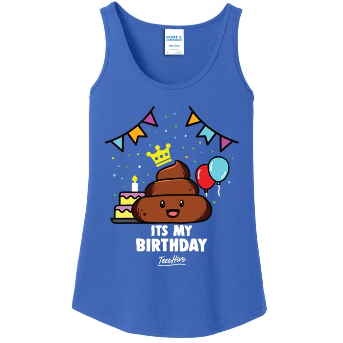 Poop Shit Poop Ladies Essential Tank