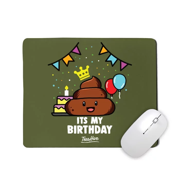 Poop Shit Poop Mousepad