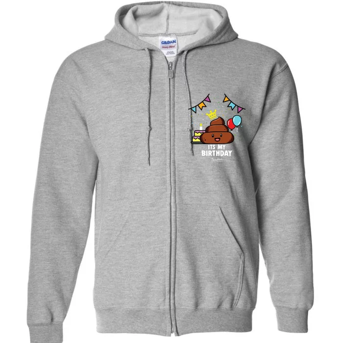 Poop Shit Poop Full Zip Hoodie