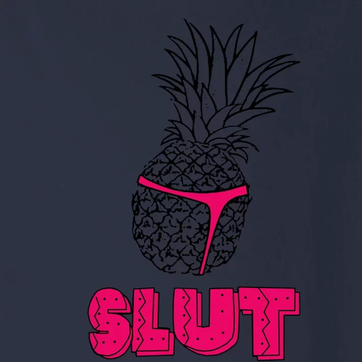 Pineapple Slut Toddler Long Sleeve Shirt