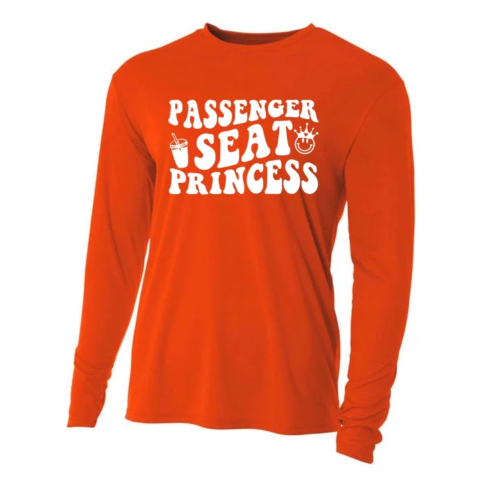 Princess Seat Passenger, Cute Girlfriend Princess Passenger Cooling Performance Long Sleeve Crew