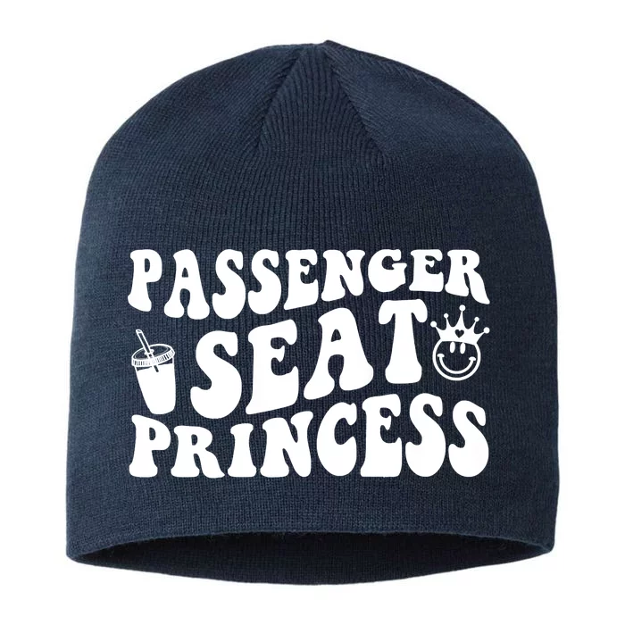 Princess Seat Passenger, Cute Girlfriend Princess Passenger 8 1/2in Sustainable Knit Beanie