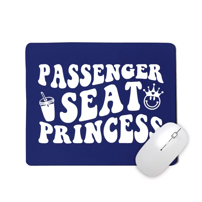 Princess Seat Passenger, Cute Girlfriend Princess Passenger Mousepad