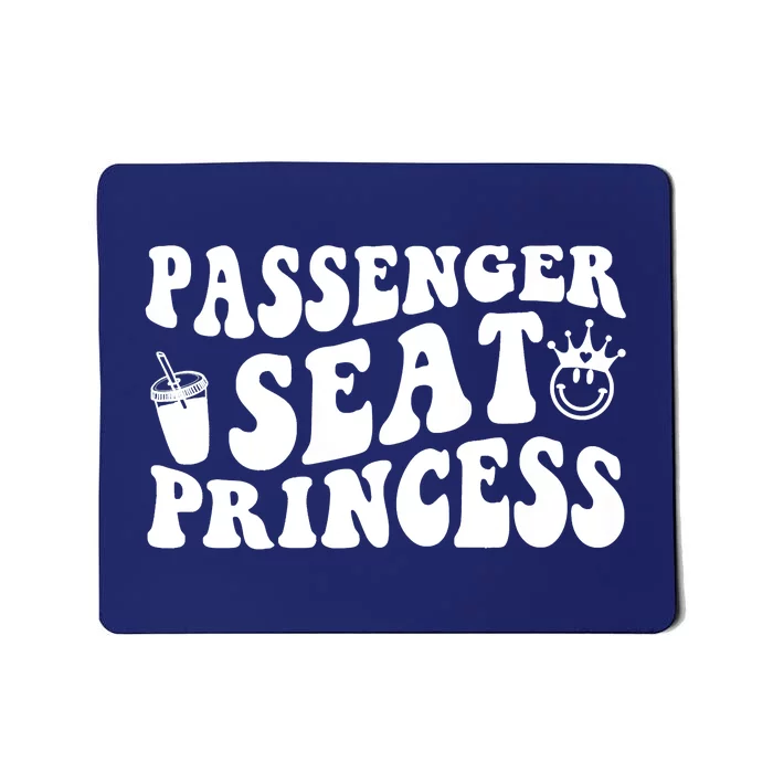 Princess Seat Passenger, Cute Girlfriend Princess Passenger Mousepad