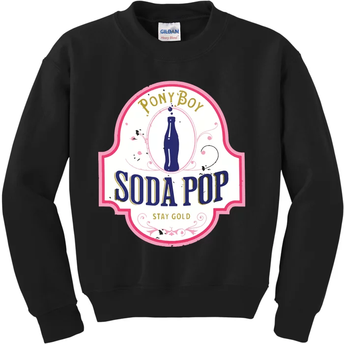 Ponyboy Sodapop Kids Sweatshirt