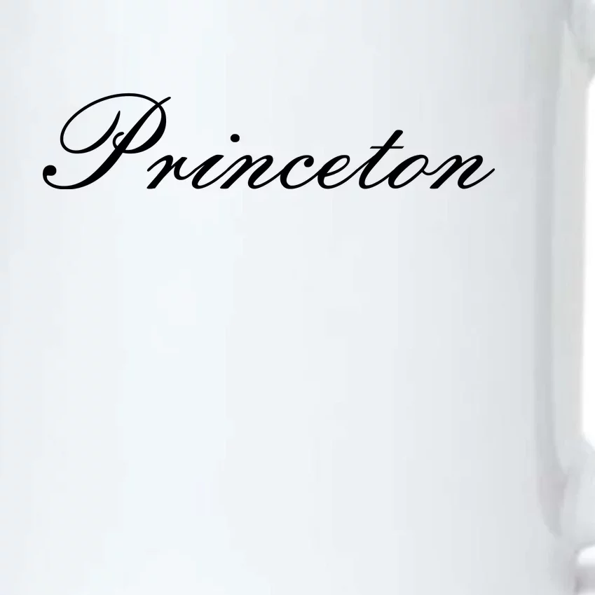 Princeton Script Black Color Changing Mug