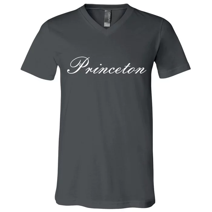 Princeton Script V-Neck T-Shirt