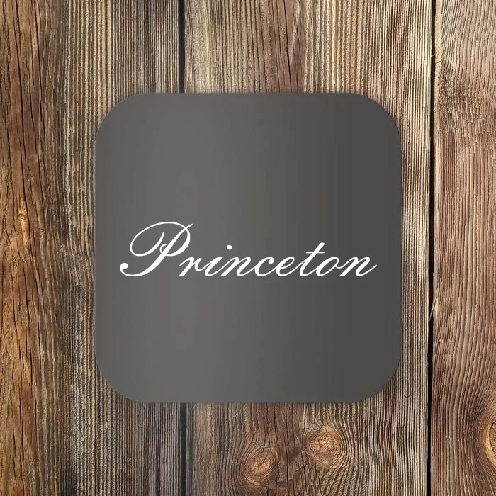 Princeton Script Coaster