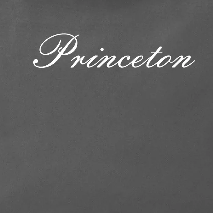 Princeton Script Zip Tote Bag