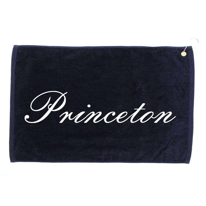 Princeton Script Grommeted Golf Towel