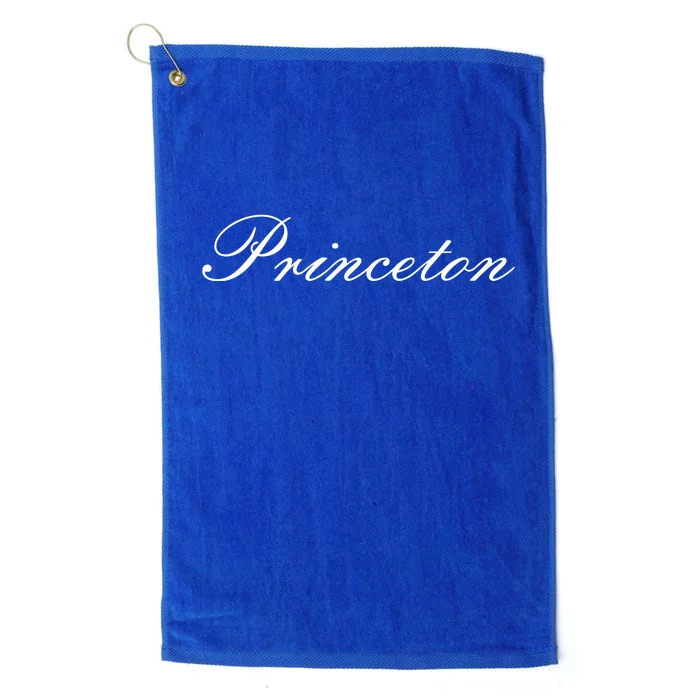 Princeton Script Platinum Collection Golf Towel