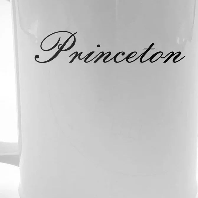 Princeton Script Front & Back Beer Stein