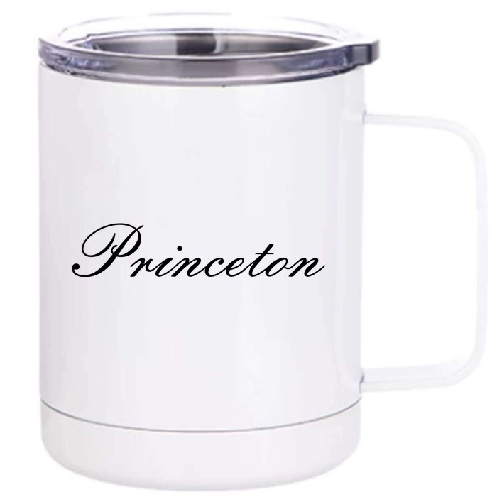 Princeton Script Front & Back 12oz Stainless Steel Tumbler Cup