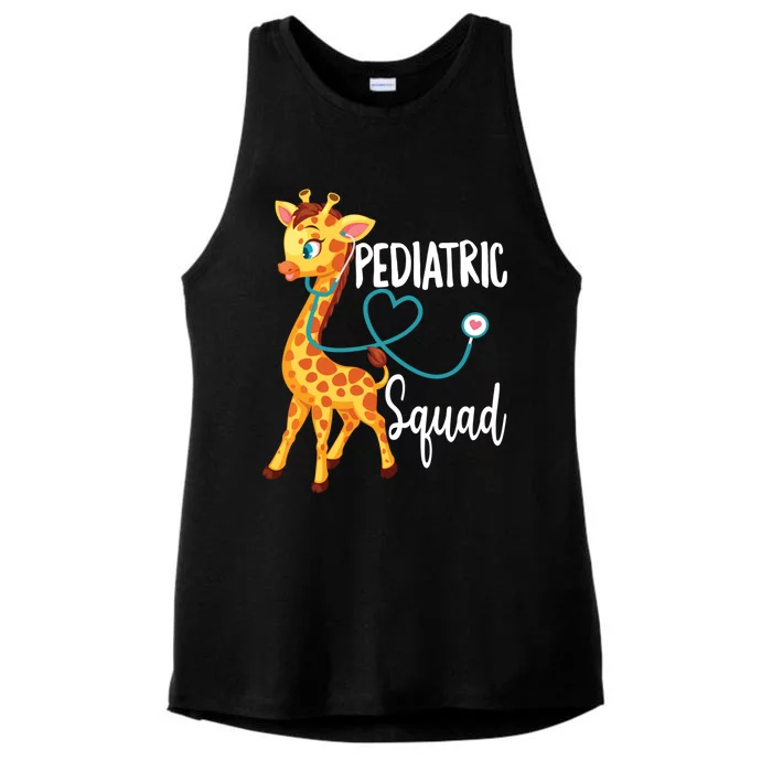 Pediatric Squad Peds Ladies Tri-Blend Wicking Tank