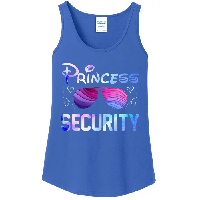 Princess Security Perfects Art For Dad or Boyfriend Ladies Essential Tank