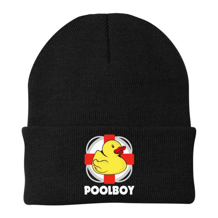 Pool Swimming Pool Bathmaster Lifeguard Knit Cap Winter Beanie