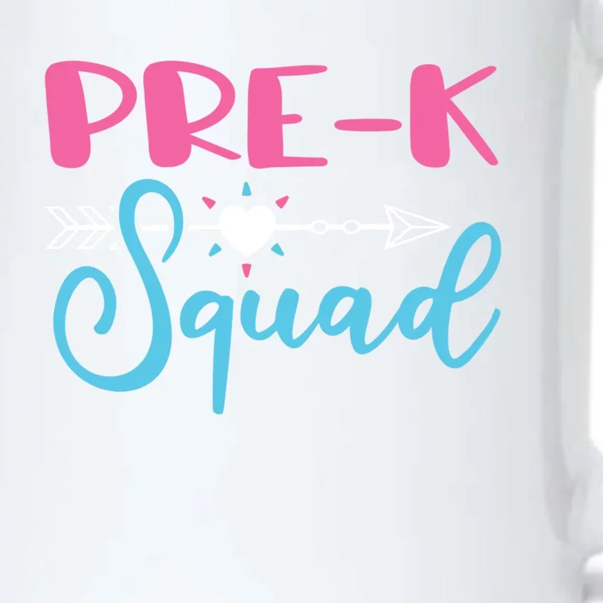 PreK Squad Preschool Teacher Cool Gift Black Color Changing Mug