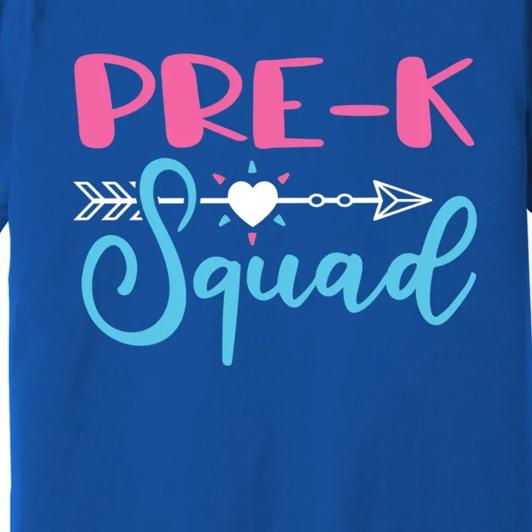 PreK Squad Preschool Teacher Cool Gift Premium T-Shirt