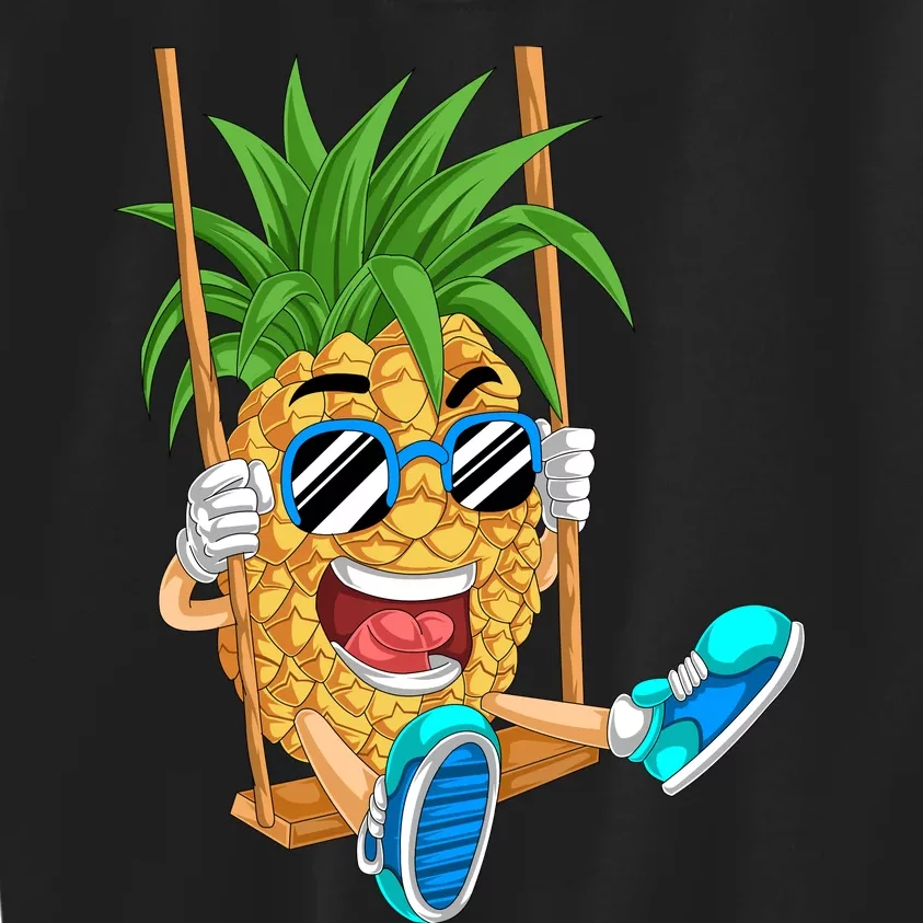 Pineapple Swinger Kids Sweatshirt