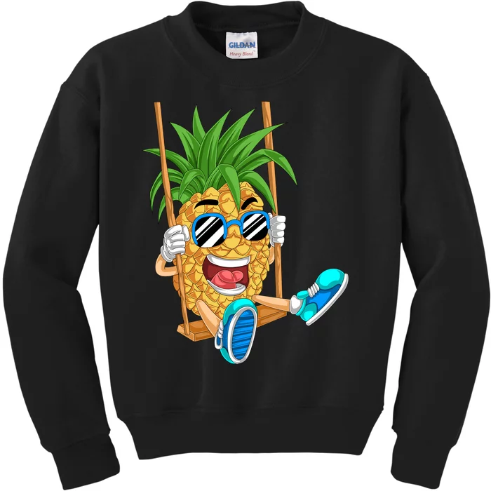 Pineapple Swinger Kids Sweatshirt