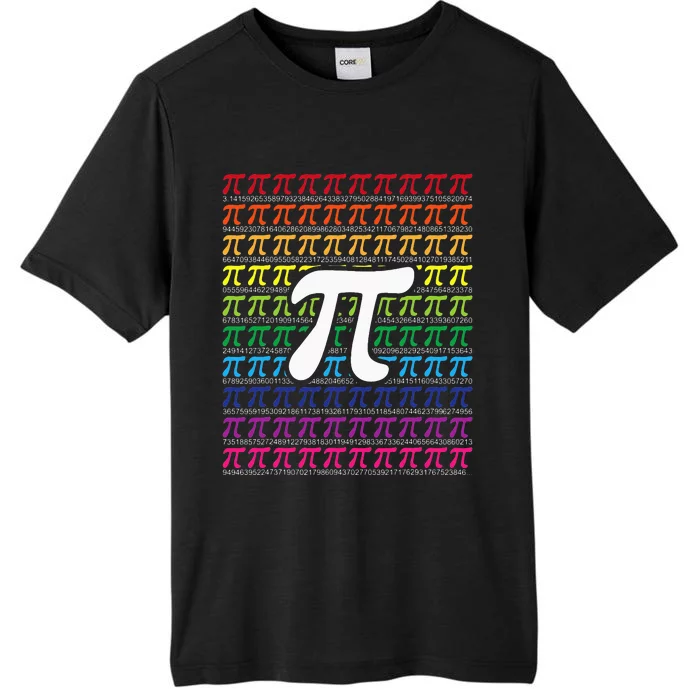 Pi Sign Pi Day funny math teacher lover ChromaSoft Performance T-Shirt