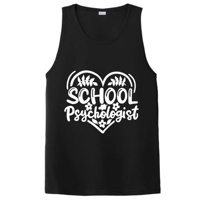 Psychologist School Psychologist Counselor Performance Tank