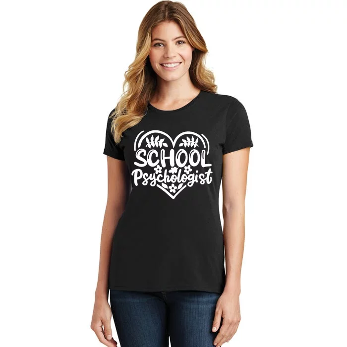 Psychologist School Psychologist Counselor Women's T-Shirt