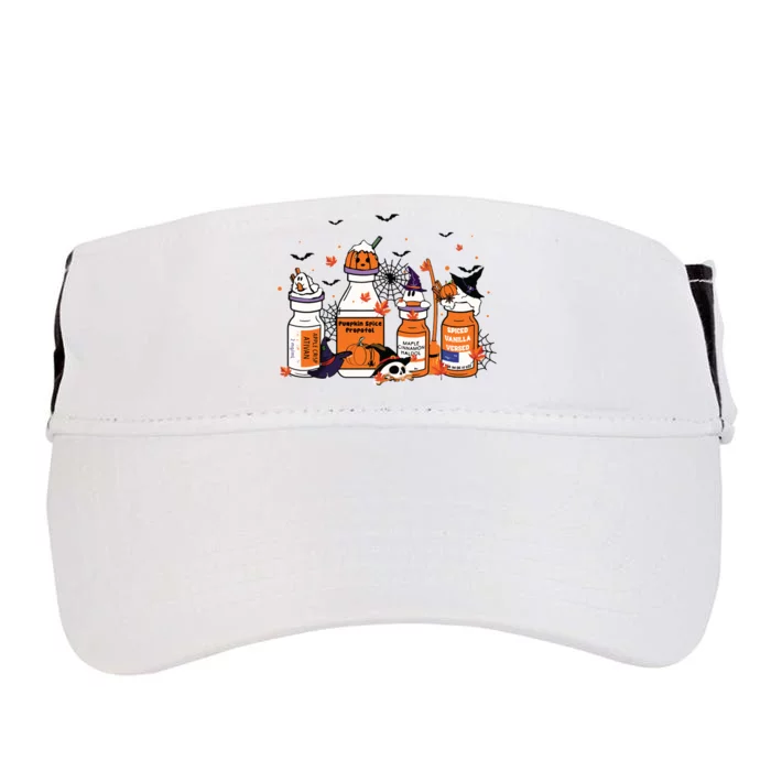 Pumpkin Spice Propofol Ativan Versed Haldol Halloween Nurse Adult Drive Performance Visor