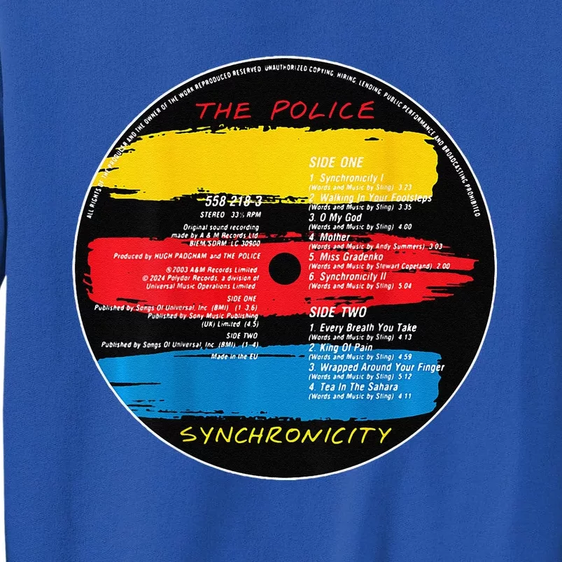 Police Synchronicity Tall Sweatshirt