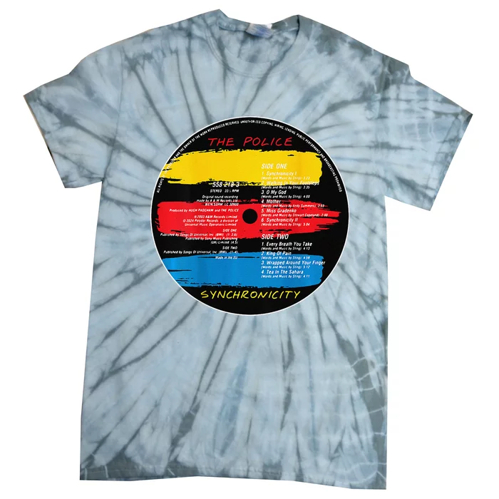 Police Synchronicity Tie-Dye T-Shirt