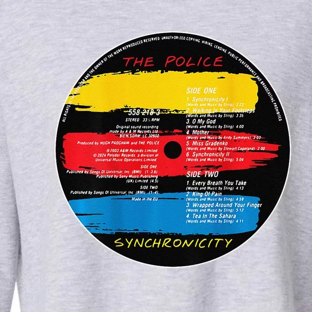 Police Synchronicity Cropped Pullover Crew