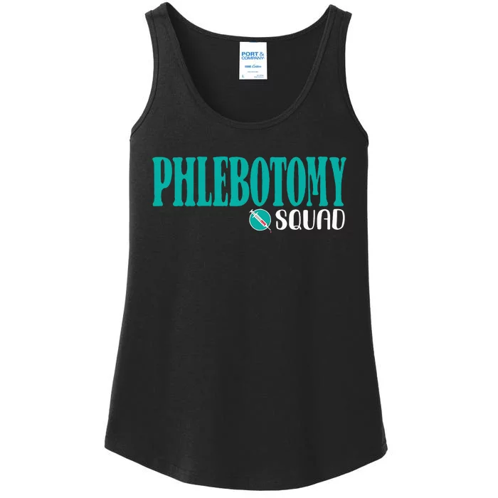 Phlebotomy Squad Phlebotomist Phlebotomy Ladies Essential Tank