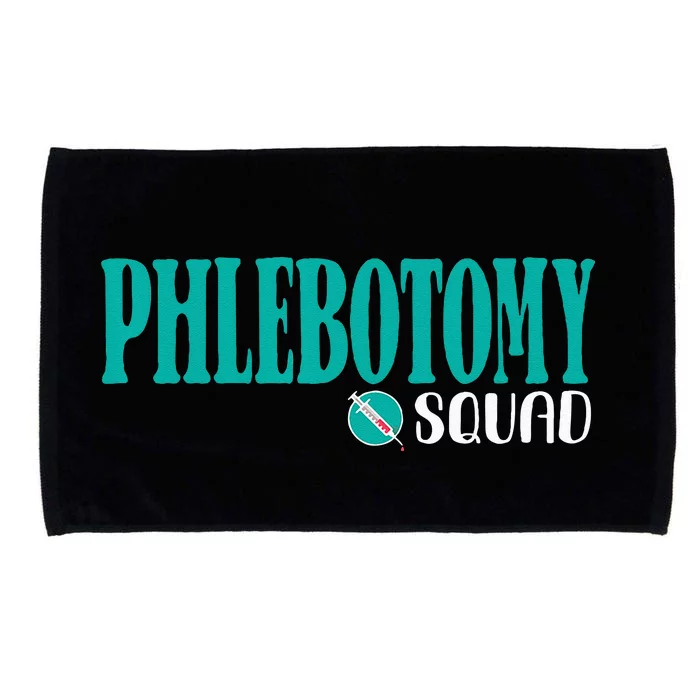 Phlebotomy Squad Phlebotomist Phlebotomy Microfiber Hand Towel