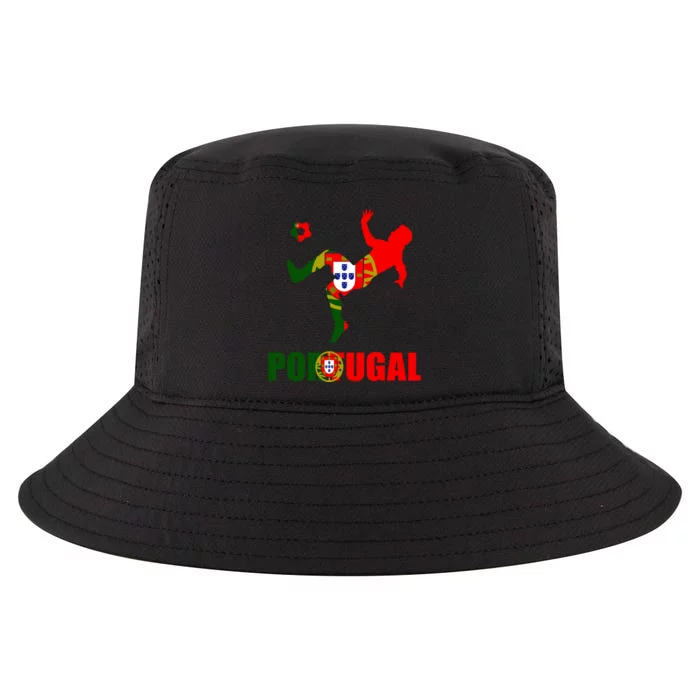 Portugal Soccer Portuguese Pride Futebol Portuguese Flag Cool Comfort Performance Bucket Hat