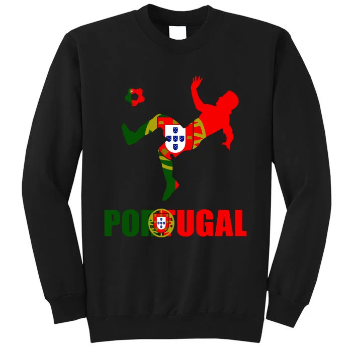 Portugal Soccer Portuguese Pride Futebol Portuguese Flag Sweatshirt