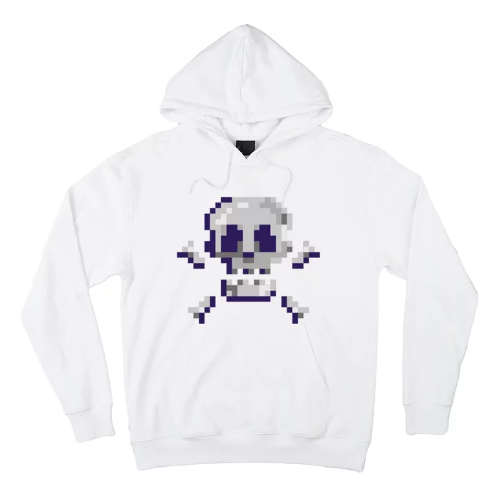 Pixelated Skull Hoodie