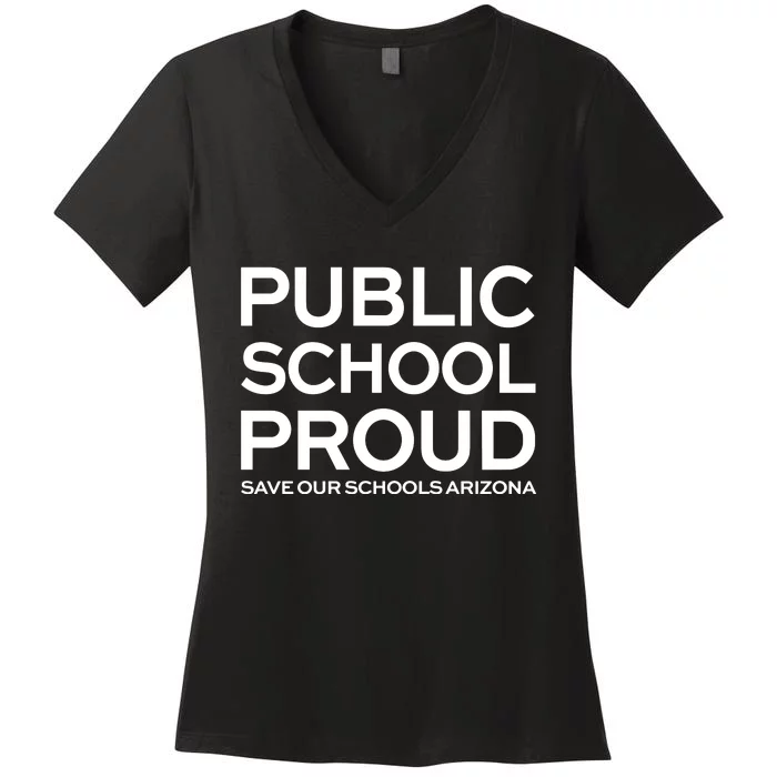 Public School Proud Women's V-Neck T-Shirt